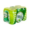 LOTTE - TREVI SPARKLING WATER LIME - 355MLX6