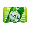 LOTTE - TREVI SPARKLING WATER LIME - 355MLX6