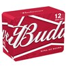 BUDWEISER - BEER (CANS) - 330MLX12