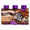 NESCAFE - COLD BREW COFFEE BEVERAGE CHOCOLATE FLAOUR - 280MLX3