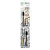 SYSTEMA - SONIC X SUPERTHIN SPIRAL BLACK SONIC TOOTHBRUSH REFILL + BATTERY 2'S - PC