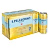 SAN PELLEGRINO - ESSENZA SPARKLING MINERAL WATER - LEMON & LEMON ZES - 330MLX8