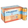 SAN PELLEGRINO - ESSENZA SPARKLING MINERAL WATER - TANGERINE & WILD STRAWBERRY - 330MLX8