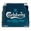 CARLSBERG - ALCOHOL FREE BEER CAN - PILSNER - 330MLX4 