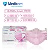 MEDICOM - PRO-LANE RELAX EARLOOP MASK, PINK, INDIVIDUAL PACK, 40'S( LEVEL 3) - 40'S