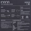 inana - KF94 2D  防護口罩 (灰色) - 20'S