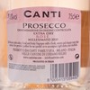 CANTI - 汽泡酒-玫瑰普羅賽柯D.O.C - 750ML