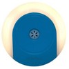 HOME@dd - LED Night Light (Smart Light Sensor With Manual Switch)-Warm White (Blue) - PC