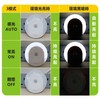 HOME@dd - LED Night Light (Smart Light Sensor With Manual Switch)-Warm White (Blue) - PC