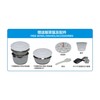 HOME@dd - Electric Cooking Lunch Box-Dark Brown - PC