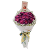 鮮花預定 - 格蘭花店 - 鮮花花束 (康乃馨20支、滿天星) [GF00131] - PC
