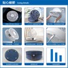 HOME@dd - Cordless Foldable Smart Circulating Fan (Desk/Wall)-Blue - PC