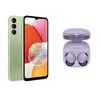 三星 - Galaxy A14 5G(4GB + 64GB)智能手機綠色+Buds2 Pro 真無線藍牙耳機 - PC