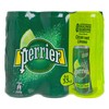 PERRIER(PARALLEL IMPORT) - CARBONATED NATURAL MINERAL WATER(CAN)-LIME-CASE OFFER - 330MLX6X4
