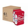 BUDWEISER - BEER (KING CANS) - CASE OFFER - 500MLX4X6