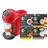 NESCAFE DOLCE GUSTO - Genio S Plus 咖啡機 - 瑰紅 & 星巴克®咖啡膠囊 套裝 - SET