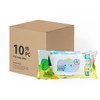 COCOBEBE - ELEPHANT BABY WET WIPES WITH CAP - CASE OFFER - 100'SX10