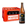 SAPPORO 七寶札幌 - 大樽裝黑啤酒 - 原箱 (附酒箱) - 500MLX20