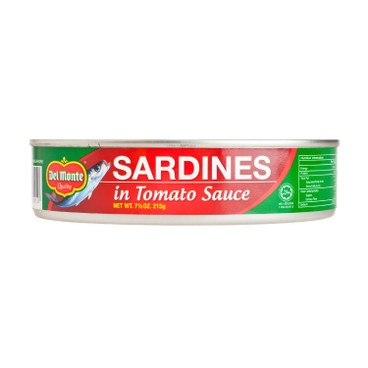 DEL MONTE - SARDINES IN TOMATO SAUCE - 215G