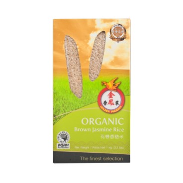 金鳳 - 有機香糙米 - 1KG
