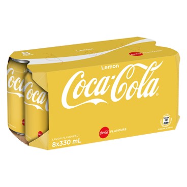 COCA-COLA - LEMON COKE - 330MLX8