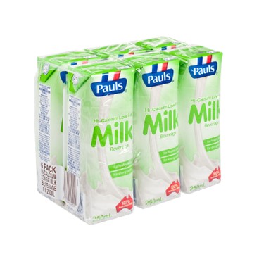 PAULS 保利 - 高鈣低脂牛奶 - 250MLX6