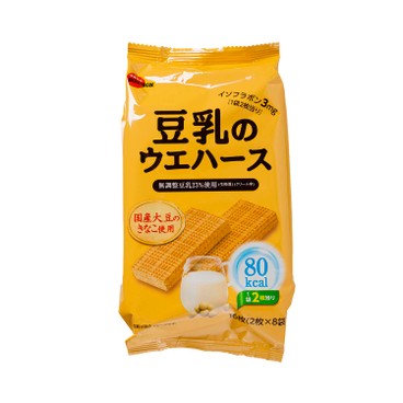 BOURBON 百邦 - 豆乳威化餅(新舊包裝隨機) - 2'SX8