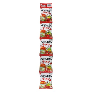 BABY STAR - CLASSIC FLAVOR REMEN SNACKS (5 PACKS) - SET