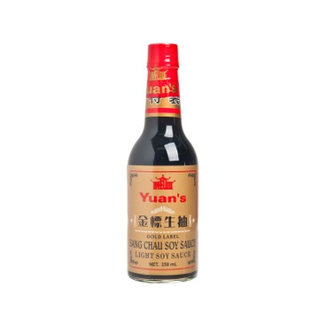 頤和園醬油 - 金標生抽 - 250ML