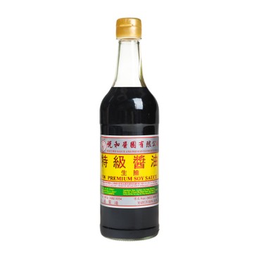 YUET WO - PREMIUM SOY SAUCE - 500ML