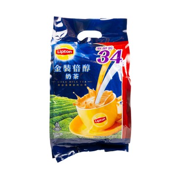 LIPTON - MILK TEA GOLD - 16.5GX34