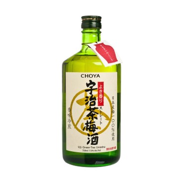 CHOYA - UJI GREEN TEA UMESHU - 720ML