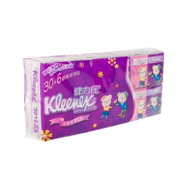 KLEENEX - TEDDY BEAR HANDKERCHIEF - 36'S