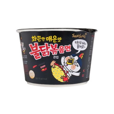 SAMYANG - BIG BOWL NOODLE-HOT CHICKEN STIR RAMEN - 105G