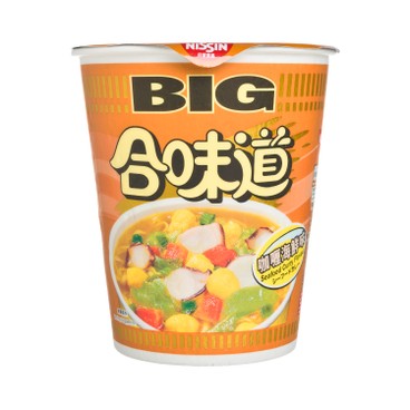 NISSIN - BIG CUP NOODLE-SEAFOOD CURRY - 101G