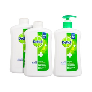 DETTOL - HANDWASH-PINE PACK - 500GX3
