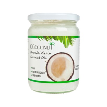 O'COCONUT - 有機初榨冷壓椰子油 - 500ML