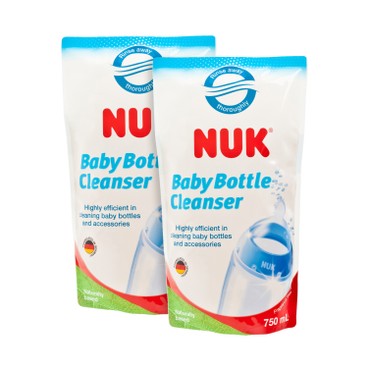 NUK - 奶瓶清潔液補充裝(孖裝) - 750MLX2
