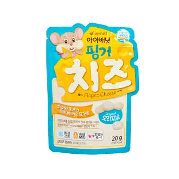 貝貝 - 營養芝士粒-原味 - 20G