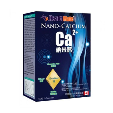 HEALTHMATE - NANO CALCIUM - 60S