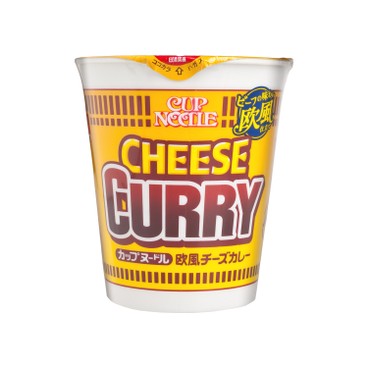 NISSIN - CUP NOODLE-EUROPEAN CHEESE CURRY - 85G