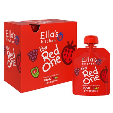ELLA'S KITCHEN - THE RED ONE MULTI SMOOTHIE FRUIT PACKS - 90GX5