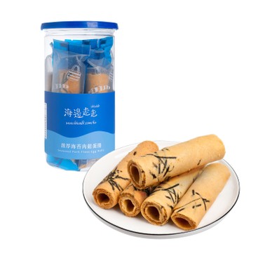 HIWALK - EGG ROLLS WITH SEAWEED AND PORK FLOSS - 6'S