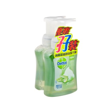 DETTOL - FOAM HAND WASH-ALOE VERA (TWIN PACK) - 250MLX2