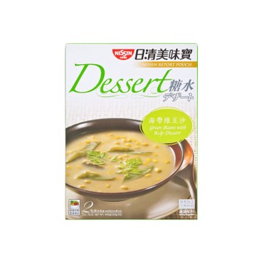 NISSIN - RETORT POUCH - GREEN BEANS & KELP - 220GX2