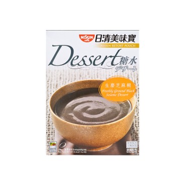 NISSIN - RETORT POUCH - FRESHLY GROUND BLACK SESAME - 220GX2