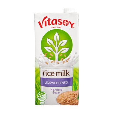 VITASOY 維他奶 - 澳洲無添加糖米奶 - 1L