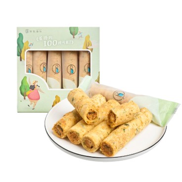 BLUE BIRD TRAVEL - SEAWEED PORK FLOSS EGG ROLLS - 5'S