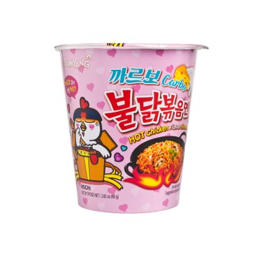 SAMYANG - CARBONARA SPICY CHICKEN STIRRED RAMEN BOWL - 80G