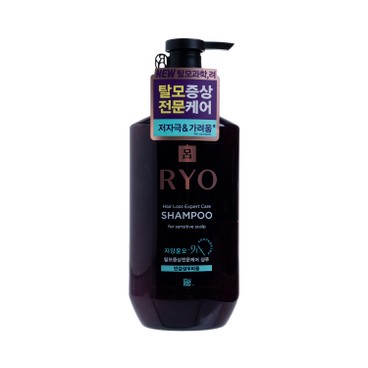 RYO (PARALLEL IMPORTED) - HAIR LOSS CARE SHAMPOO (FOR SENSITIVE SCALP) - 400ML